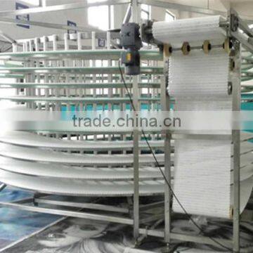 Motorized Plastic Modular Belt Spiral Conveyor/powered Screw Conveyor photo-4