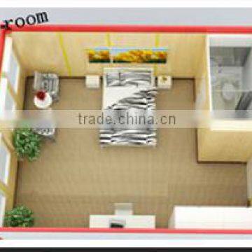 40ft 20ft sandwich panel light steel prebuilt house container prices prefab portable container house