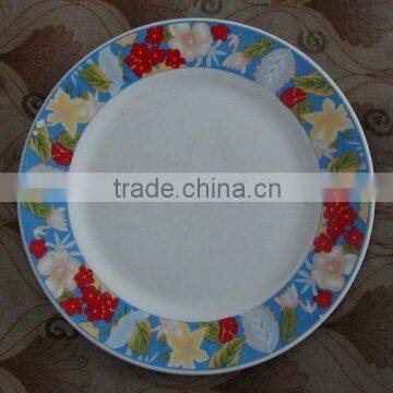 white ceramic plate,porcelain plate