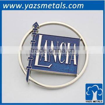 custom made metal tag logo label