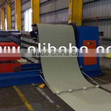 Hydraulic decoiler machine