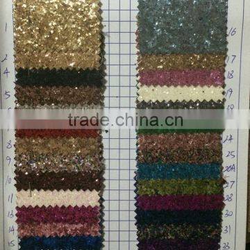 PU glitter raw leather for sale for wallpaper, fashion shoes etc                        
                                                Quality Choice