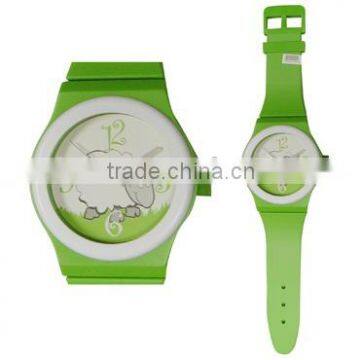 plastic wrest watch