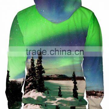 2015 new custom sublimation printed hoodies