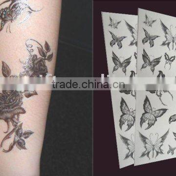 Beauty body fashional sapphire skin temporary tattoo sticker beauty body flash water tranfer sexy white flash tattoo sticker