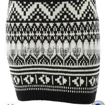 wholesale girls party short winter mini national style sweater skirt