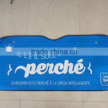 Hot sales customized design of car front sunshade/PE foam/PE bubble coated with aluminum