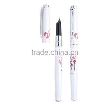 Metal Ball Pen With Full Color Printing latest logo printed promotional metal pen