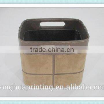 factory price leather cufflink storage box