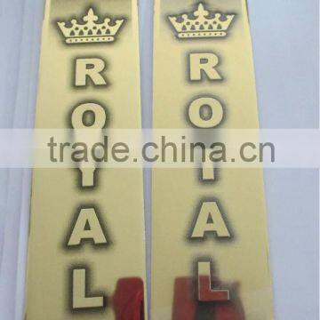 Perfume Bottle Label, Brand Logo, Fragrance Packing Label, Anique Metal Label