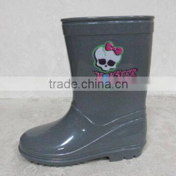 cheap kids PVC boots