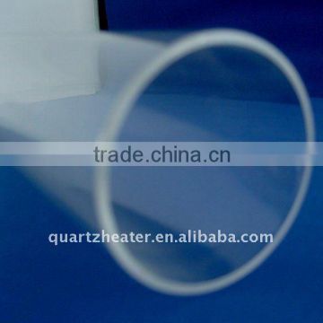 Double Holes Big/Large Diameter Clear/Transparent Fused Quartz glass Tube