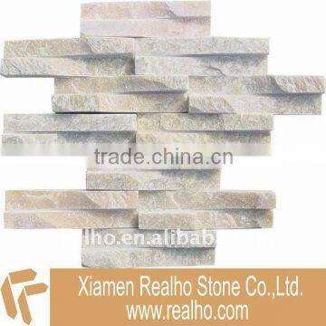 Z shape ledge stone panel