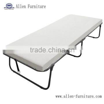 Foldaway Guest Bed Cot with Memory Foam Mattress Twin Size