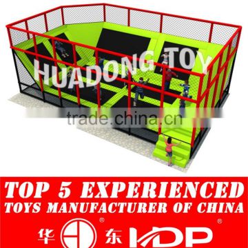 New factory price for indoor trampoline park, high quality trampoline playground