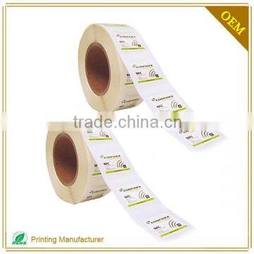 Custom Cheap Roll NFC Business Stickers In Shenzhen Printing Labels