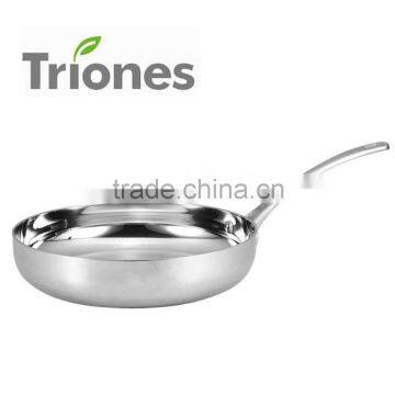 3-PLY CLAD S.S STEEL FRY PAN(TR-3S3020)