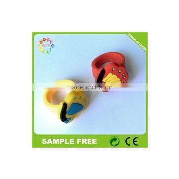 Durable Competitive Hot Product Finger Ring Soft Pvc Fashion Ring photo-2