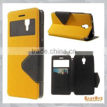 Diary View Leather Card Holder Case w/ Stand for Xiaomi 4 MI4