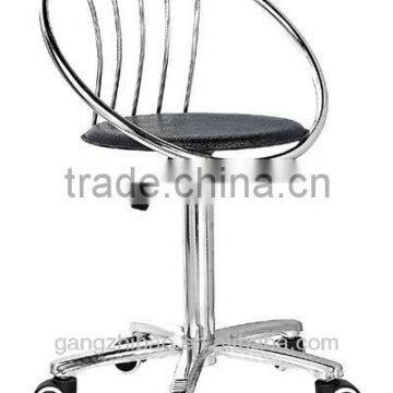 pvc cover metal frame ,birdcage small recliner bar chair ,bar stool