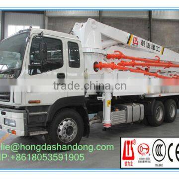 Shandong Hongda Truck mounted Concrete Pump 37m