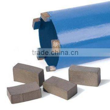 diamond core drill bits and diamond saw blades for stone materials