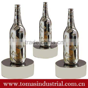 2016Guangzhou wholesale metal bottle trophy