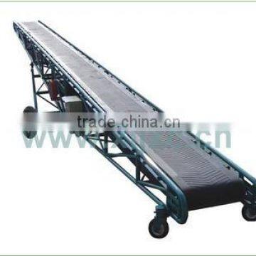 The Mobile belt conveyor