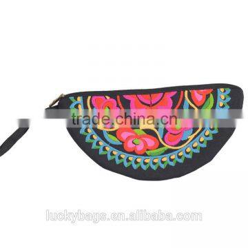 Chinese Traditional Wallet&purse Cheap Embroidery Wallet Semi Shape photo-2