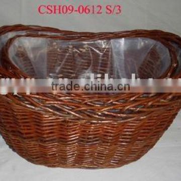 unpeeled willow basket