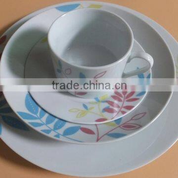 Perfect service Porcelain Ceramic dinner set porcelain round tableware dinnersets crockery porcelain dinnerware sets