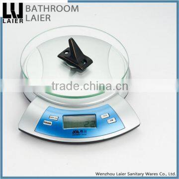 Contemporary Bathroom Fittings Zinc Alloy ORB Finishing Bathroom Sanitary Items Wall Mounted Robe Holder photo-2