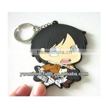 Attack on Titan Ellen Jager silicone keychain key chain