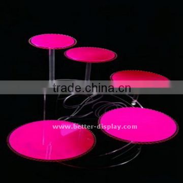 wholesale acrylic cake stand with cupcakes