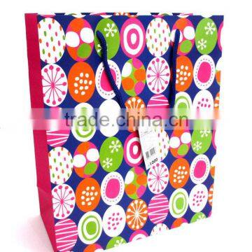 funcy paper gift shopping bag