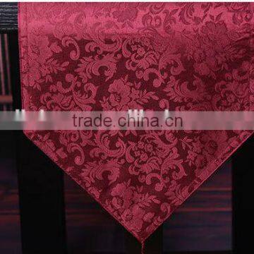 Polyester jacquard luxury table runner, wedding banquet table runner even table runner