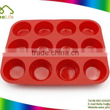 Food Grade cake molds Silicone muffin pan