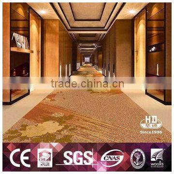 Eco-Friendly Reclaimed Material Hotel Corridor Wool Carpet