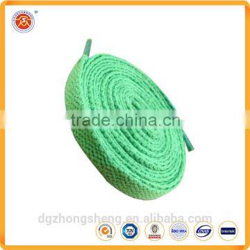 100% Cotton Material Custom Printed Shoelaces Flat Shoelaces Double Lay Shoelaces For Promotion