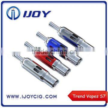 Stock Offer Genuine Ijoy Bottom Dual Coil 1.8ohm trend vapes s7, 2015 newest tank atomizer