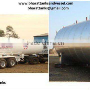 Carbon Dioxide Transport Tanks