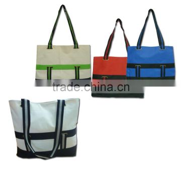 High quality promotional striped shopping bags