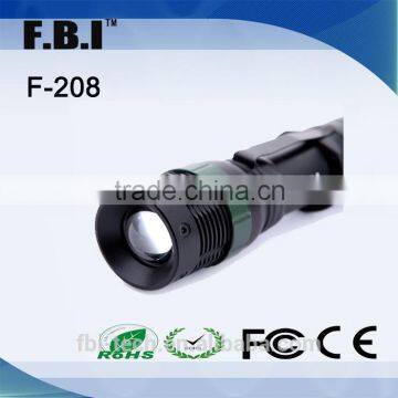 Rechargeable Mini Design Led Flashlight Torch With Metal Clip photo-2