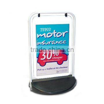 acrylic pavement sign stand