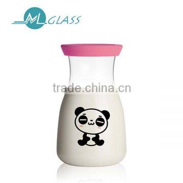 1000ml empty glass bottles with color lid N6298