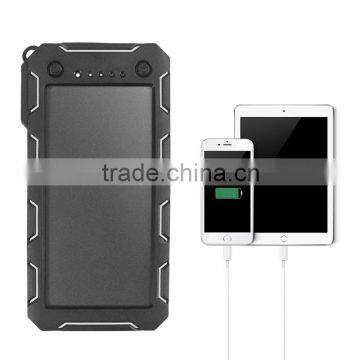 2016 New Patent Solar Energy Power Bank Waterproof 12000mah photo-3