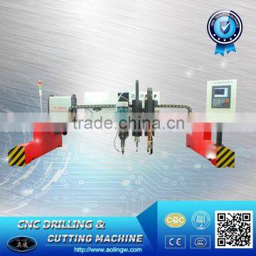 Gantry Metal CNC Drilling & Cutting Machine With Plasma And Flame Cutting Mode