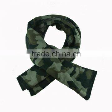 Winter Fashion Unisex Knitted Camo Scarf