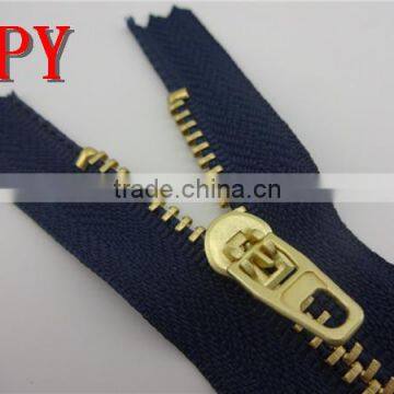 standard bottom metal zipper