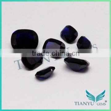 114# dark aquamarine synthetic spinel gemstone market prices